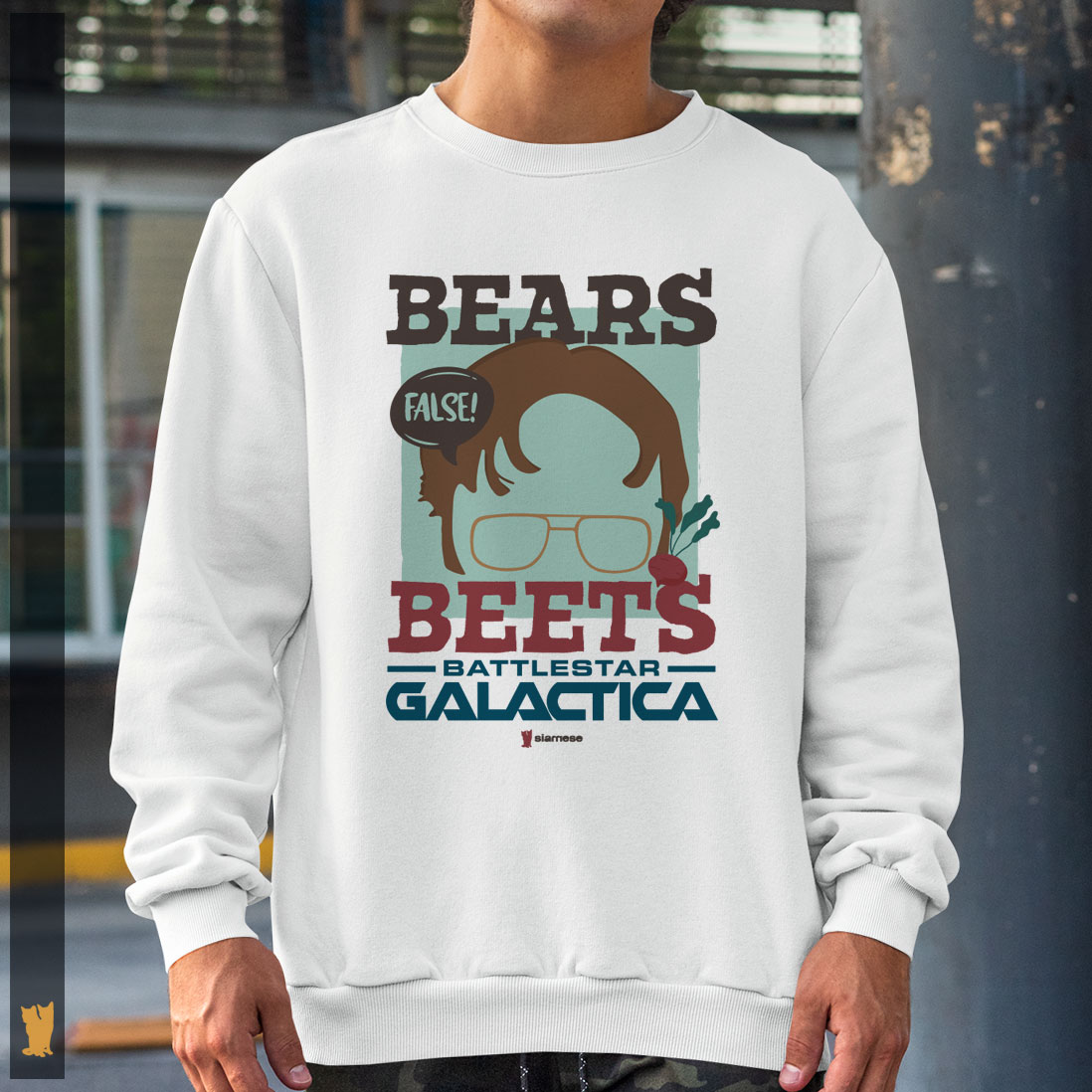 MOLETOM THE OFFICE DWIGHT SCHRUTE