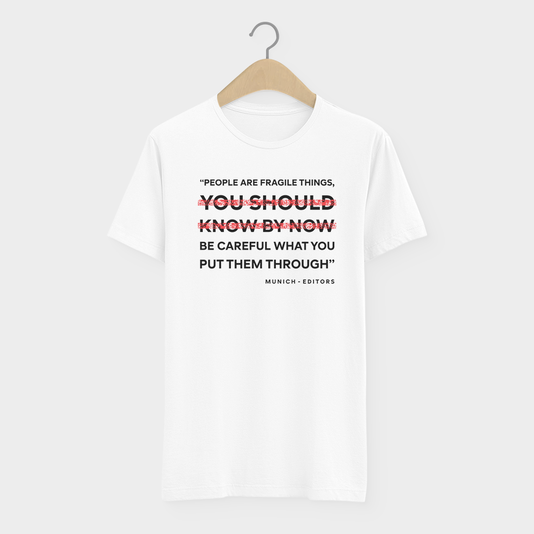 Camiseta Editors Munich Post Punk 