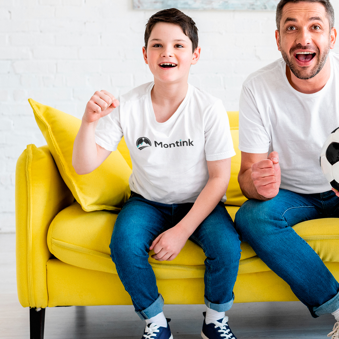 T-shirt Infantil - Montink Logo