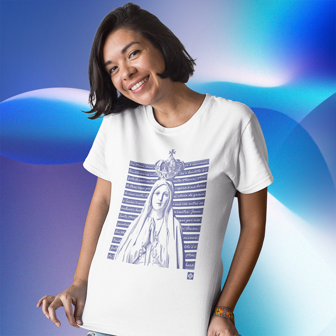 Camiseta Feminina Nossa Senhora de Fátima 2
