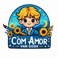 Com Amor Van Gogh  - Camisetas e produtos personalizados