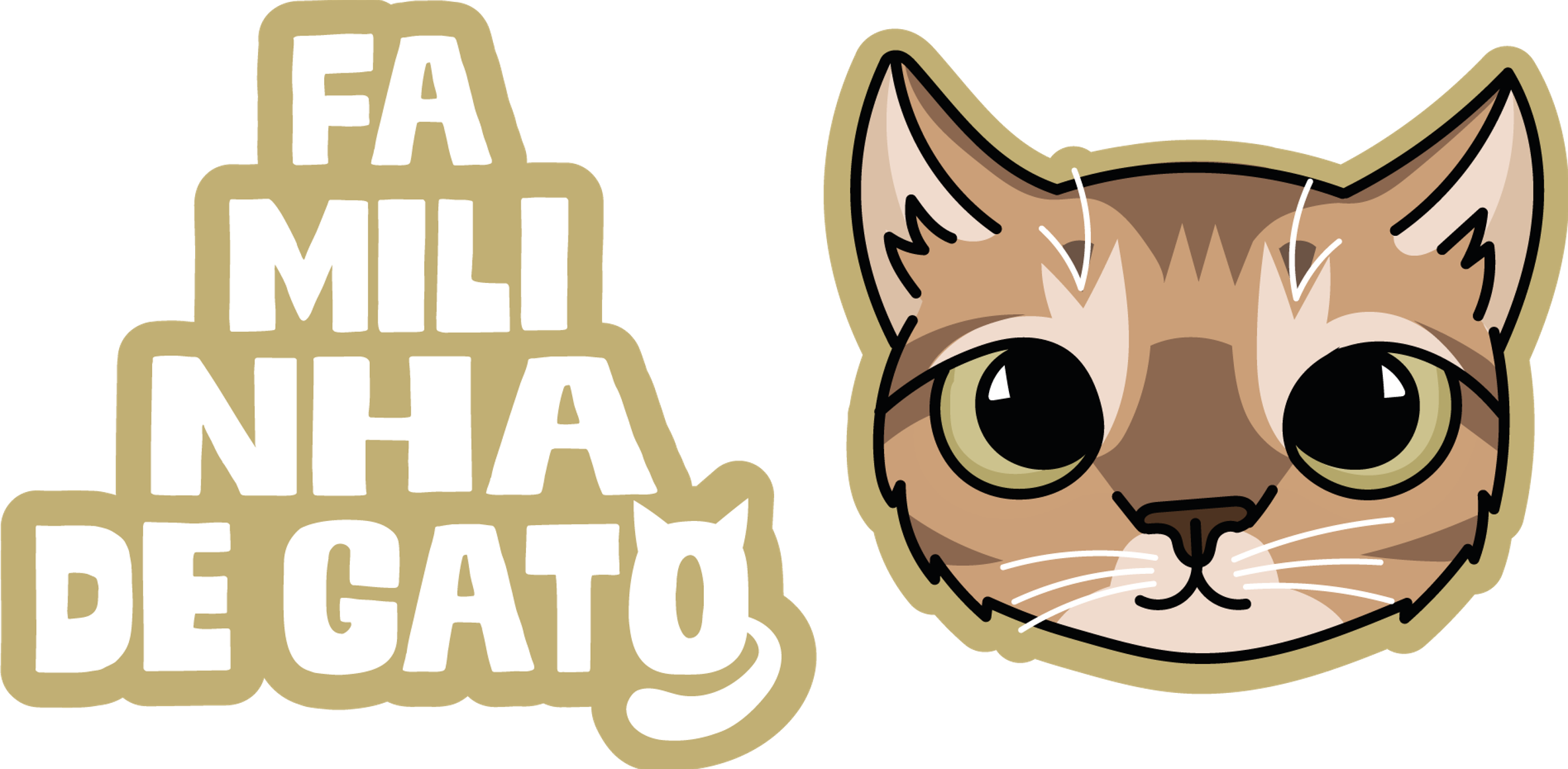 FAMILINHA DE GATO - Camisetas e produtos personalizados