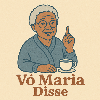 Vó Maria Disse: - Camisetas e produtos personalizados