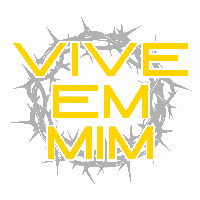 Vive Em Mim - Camisetas e produtos personalizados