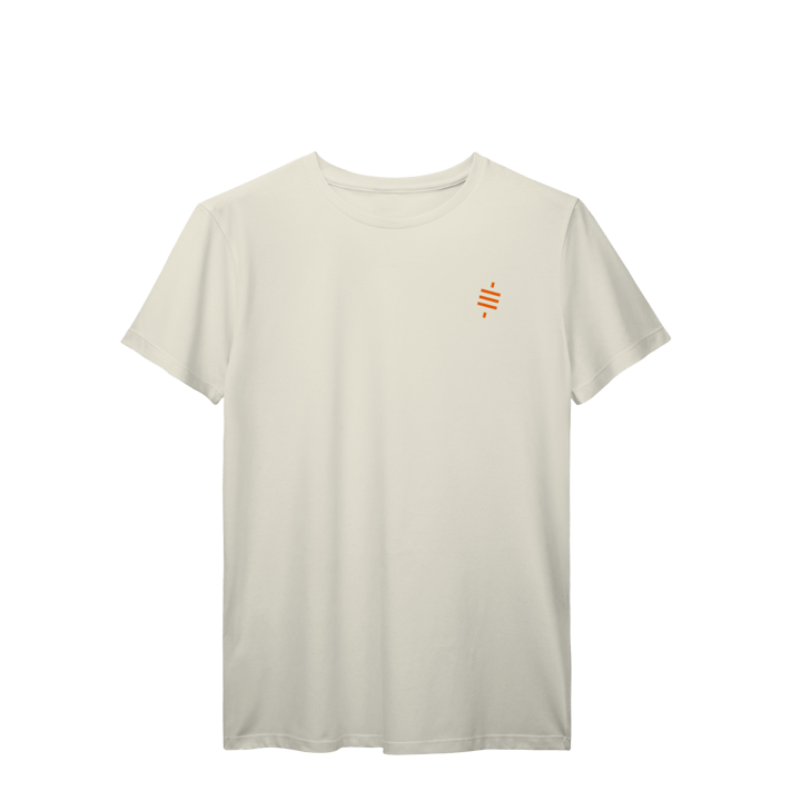 Camiseta Prime Trinity Preta - Estampa Minimalista Símbolo no Peito