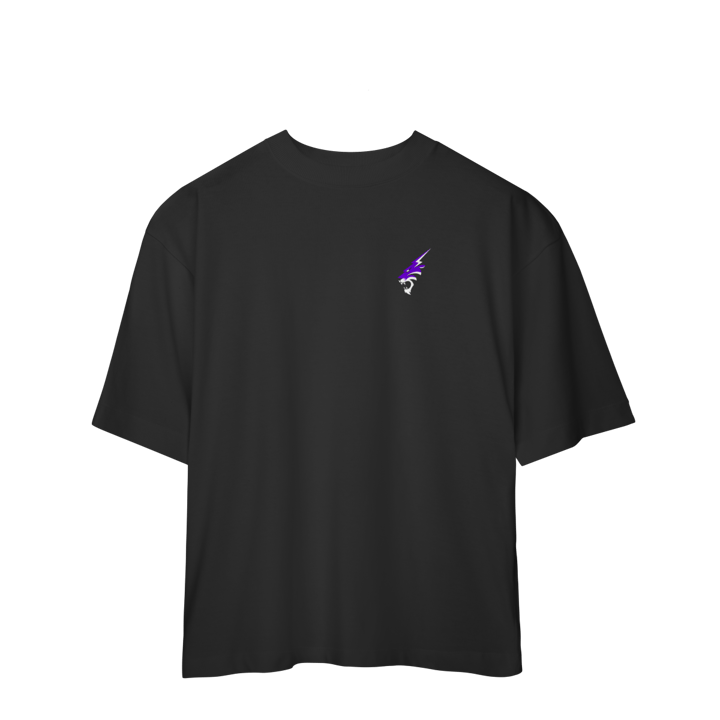 CAMISETA RUGIDO 26 ROXO OVERSIZE