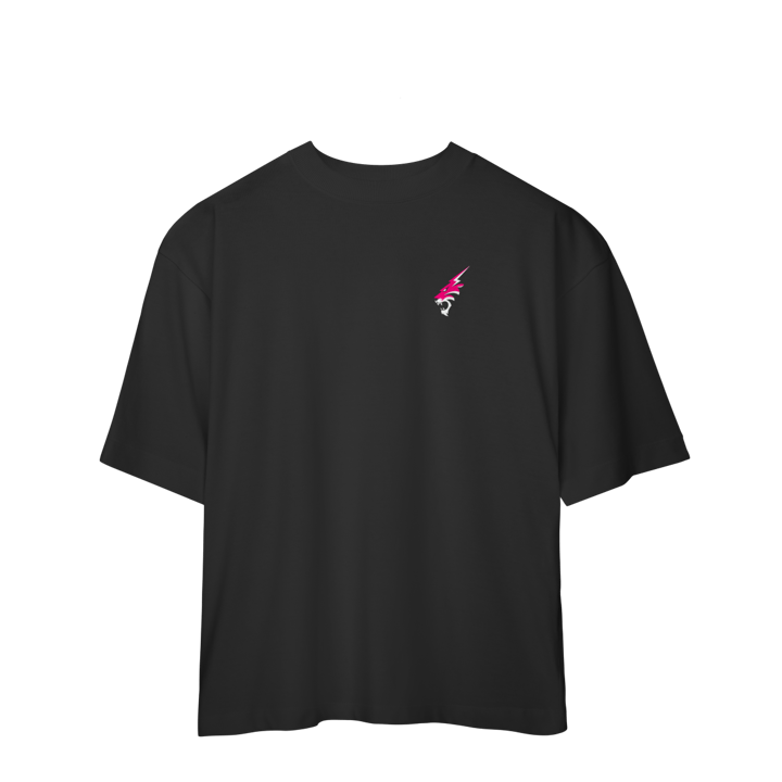 CAMISETA RUGIDO 26 ROSA OVERSIZE
