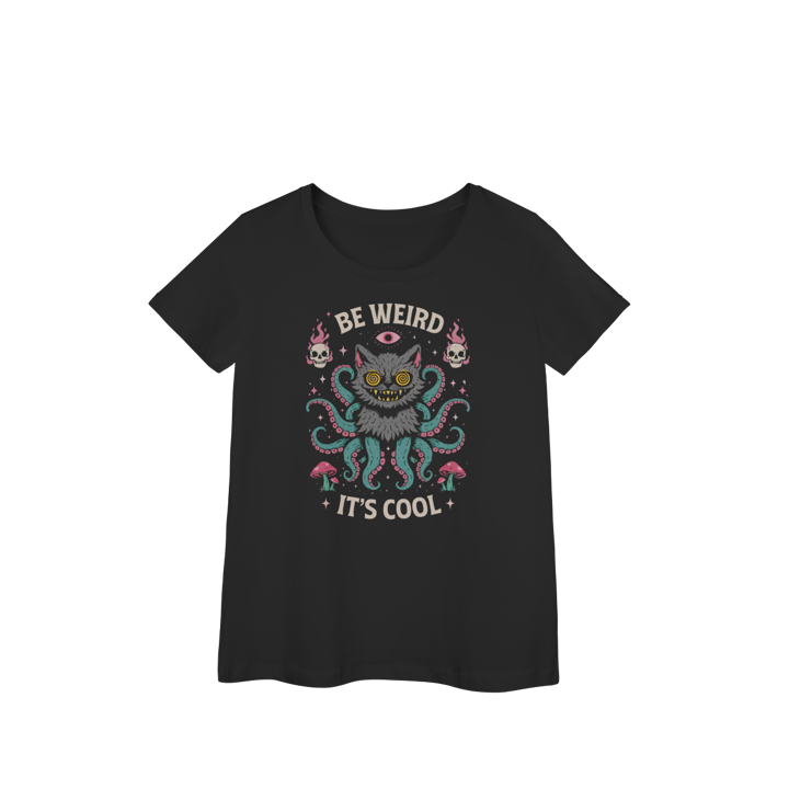CAMISETA BE WEIRD BABY LONG