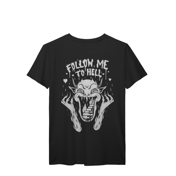 CAMISETA FOLLOW ME TO HELL