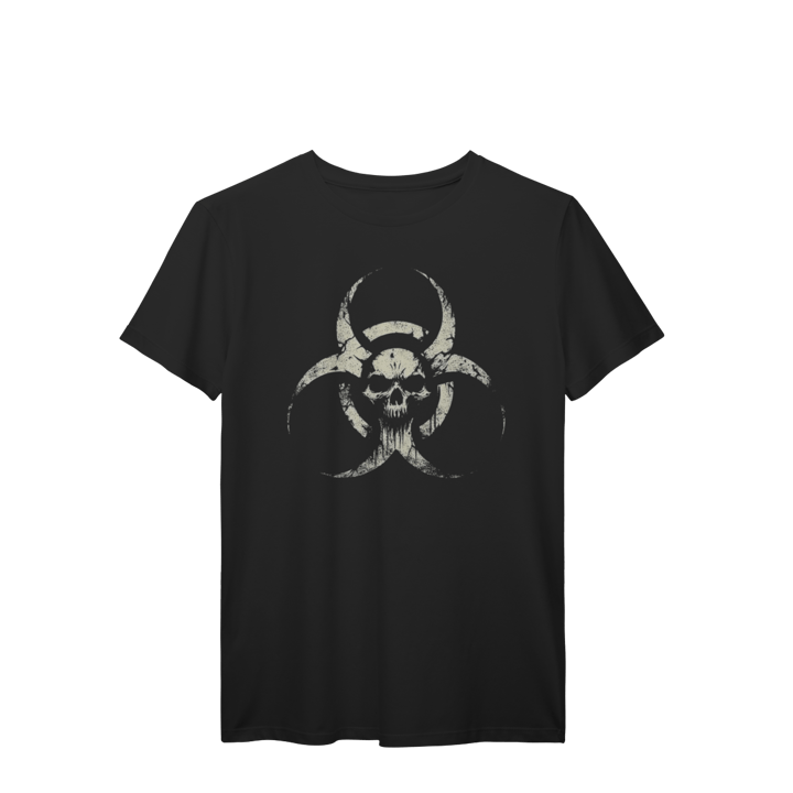 CAMISETA BIOHAZARD SKULL