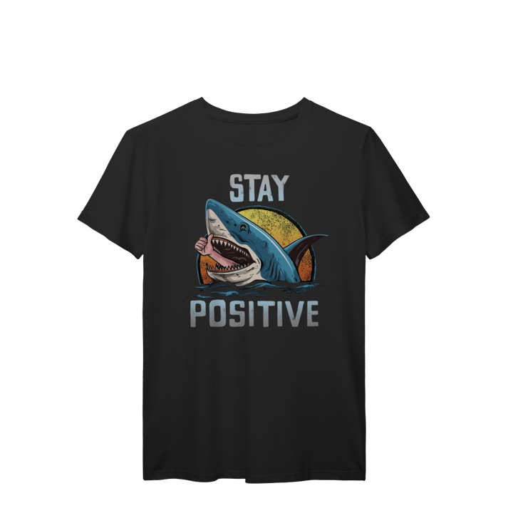 CAMISETA STAY POSITIVE