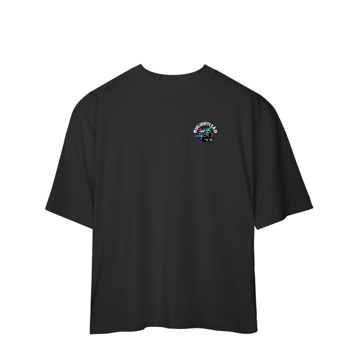 CAMISETA RUGIDO VOL. III LOGO LATERAL OVERSIZE