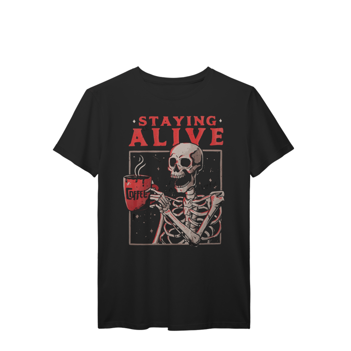 CAMISETA STAYING ALIVE