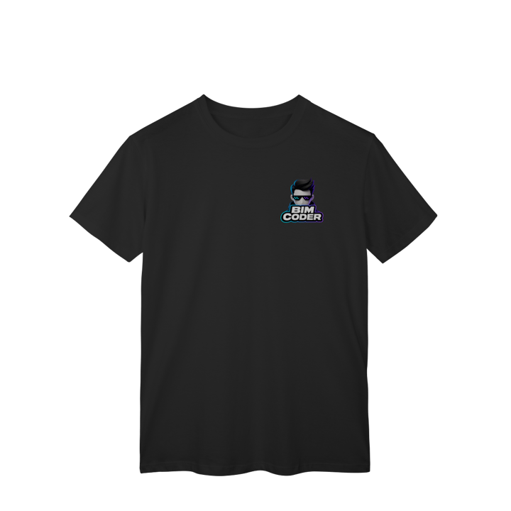 T-Shirt Classic Bim Coder Head Logo