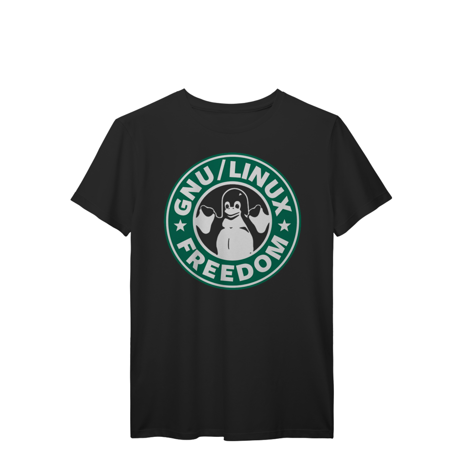 CAMISETA GNU LINUX