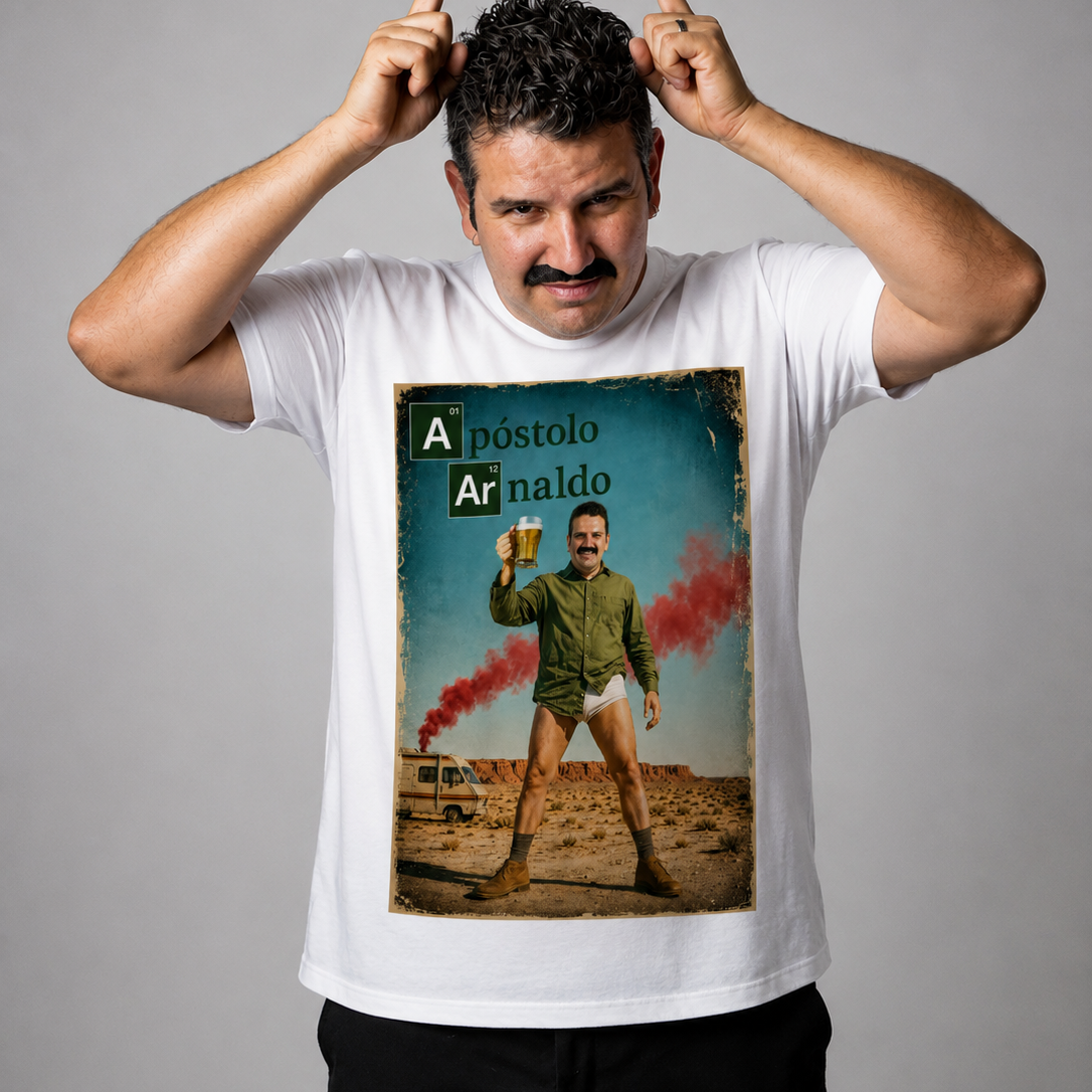 Nome do produto  Apóstolo de cueca - Tshit Prime