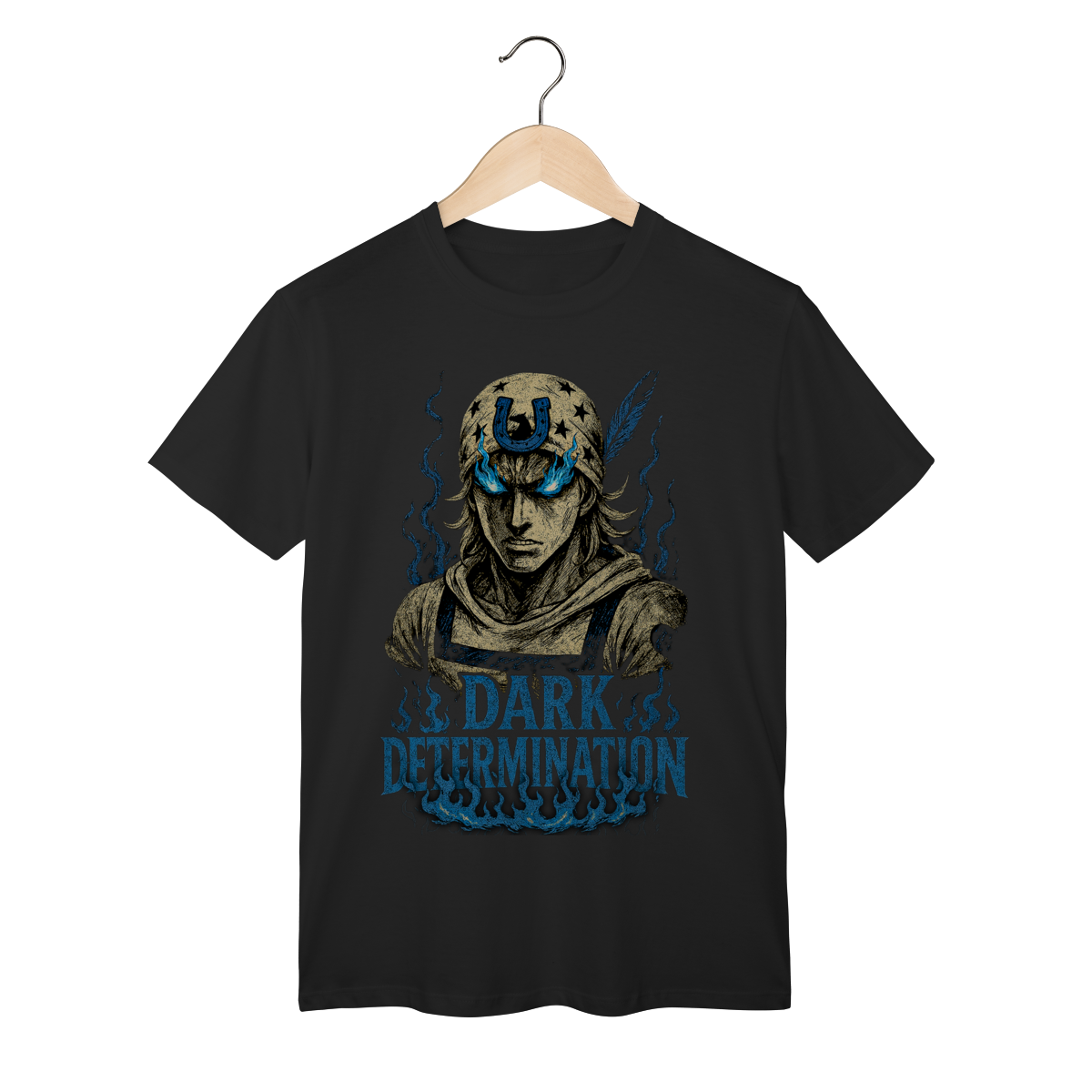 Nome do produto  Camiseta Johnny Joestar - Dark Determination