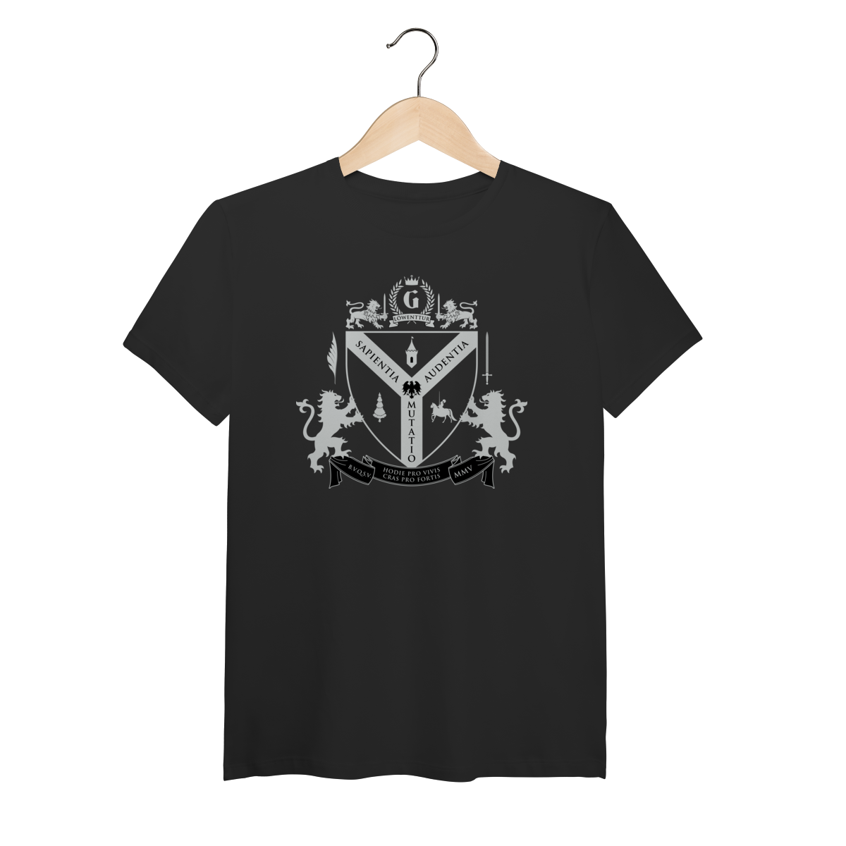 Camiseta pima com o brasão de Löwenttur