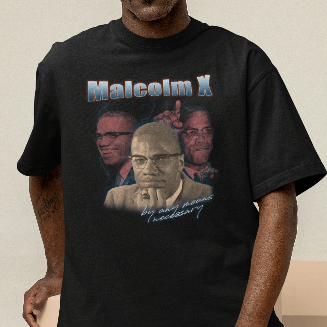 Oversized Malcolm X 90s