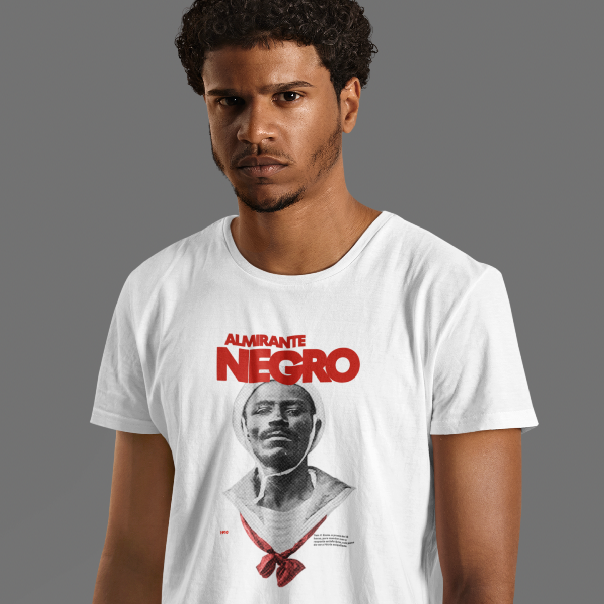 Camiseta Almirante Negro BRANCA