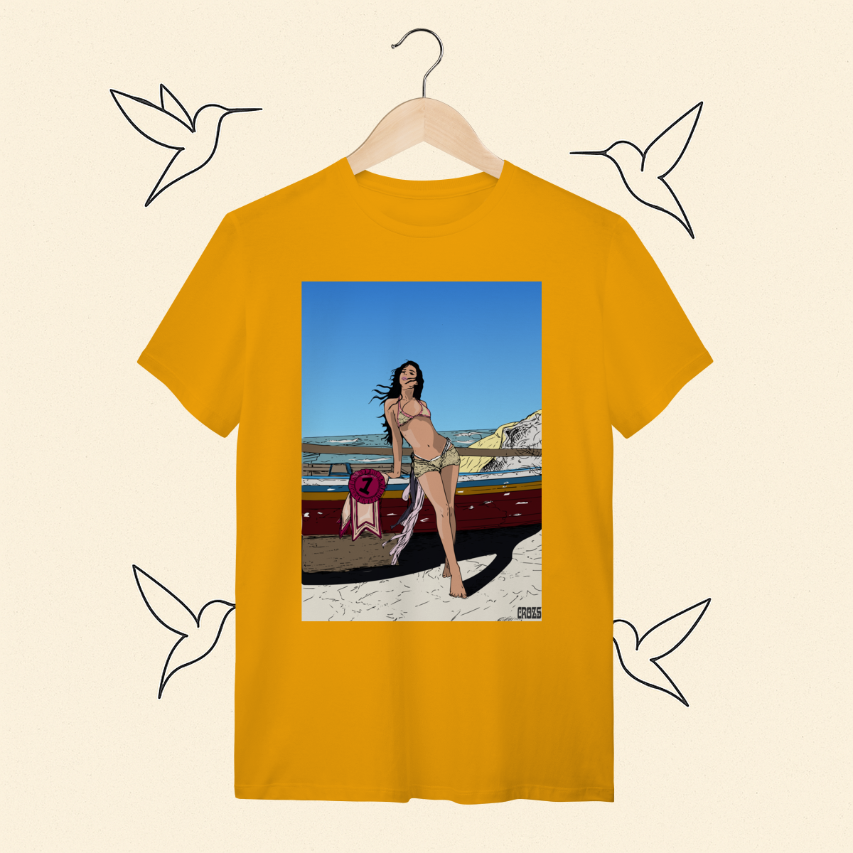 Camiseta Marina Sena De Primeira