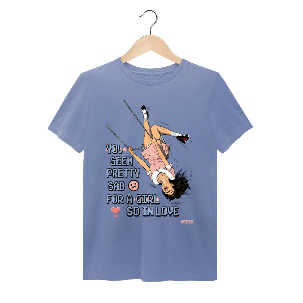 Camiseta Estonada Olivia Rodrigo You Seem Pretty Sad For a Girl So in Love