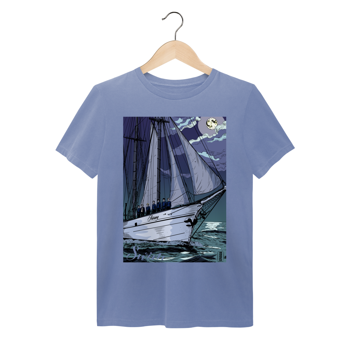 Camiseta Estonada BTS Swim