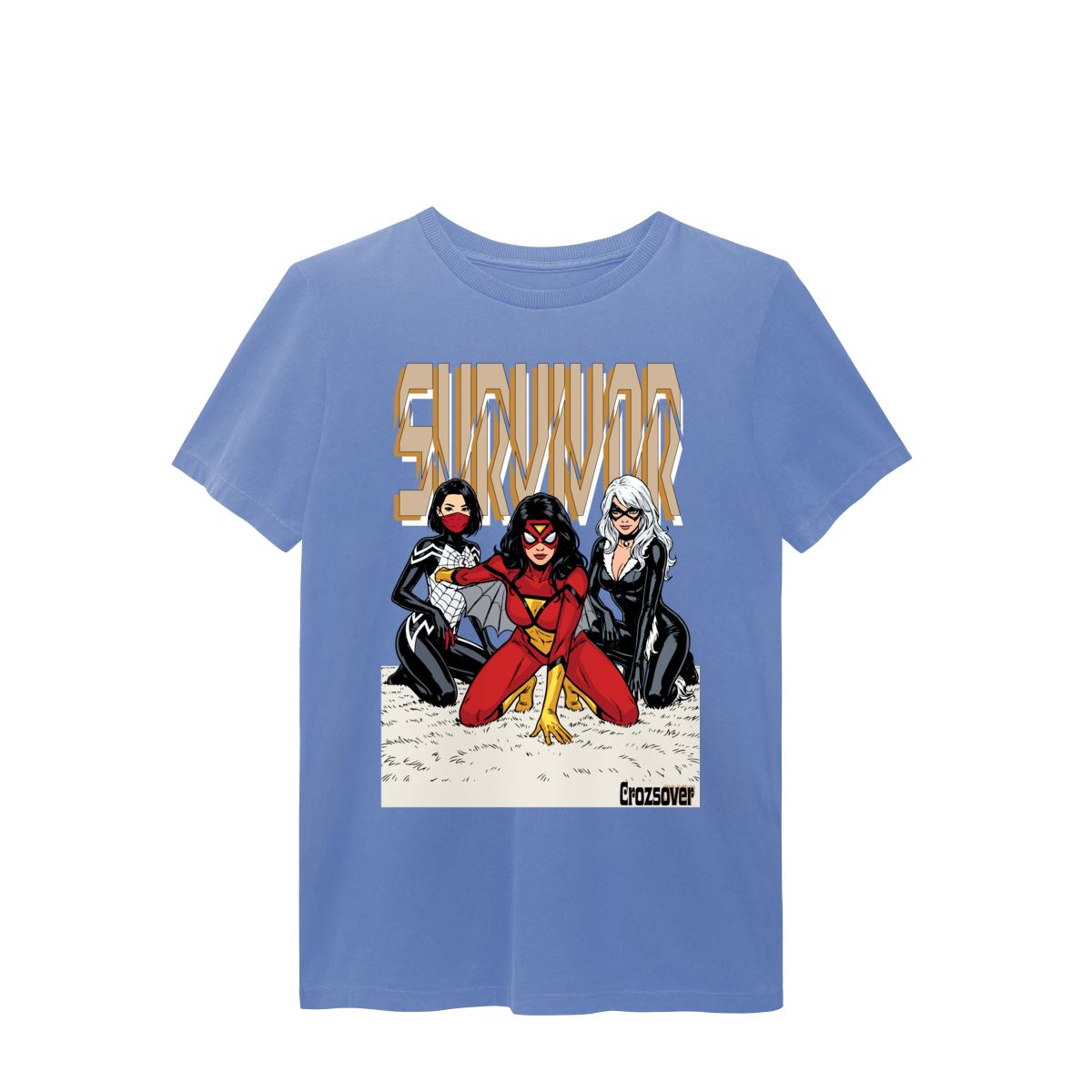 Camiseta Estonada Survivor Spiderverso