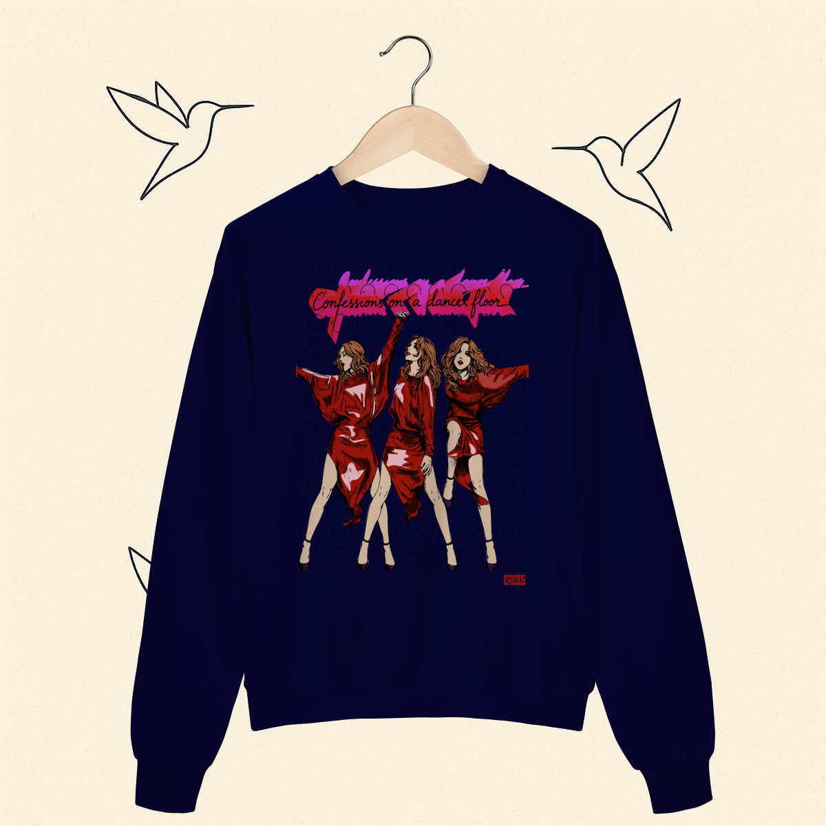 Moletom Madonna Confessions on a Dance Floor 20 anos