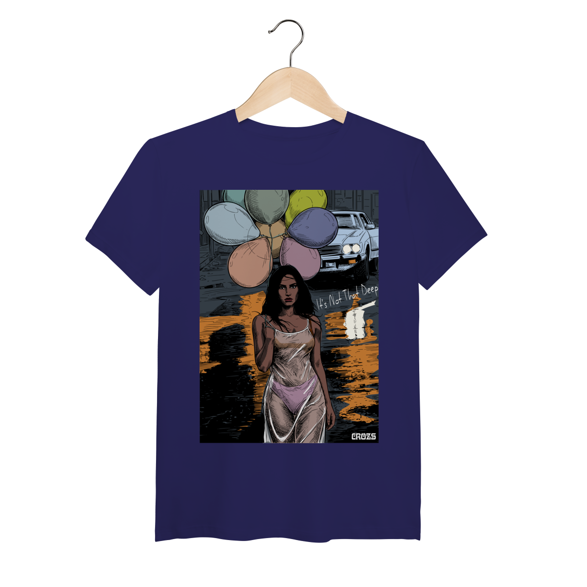 Tech Tshirt Demi Lovato Its Not That Deep Deluxe