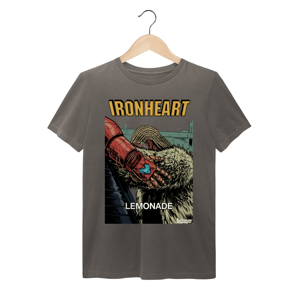 Camiseta Estonada Coração de Ferro X Lemonade