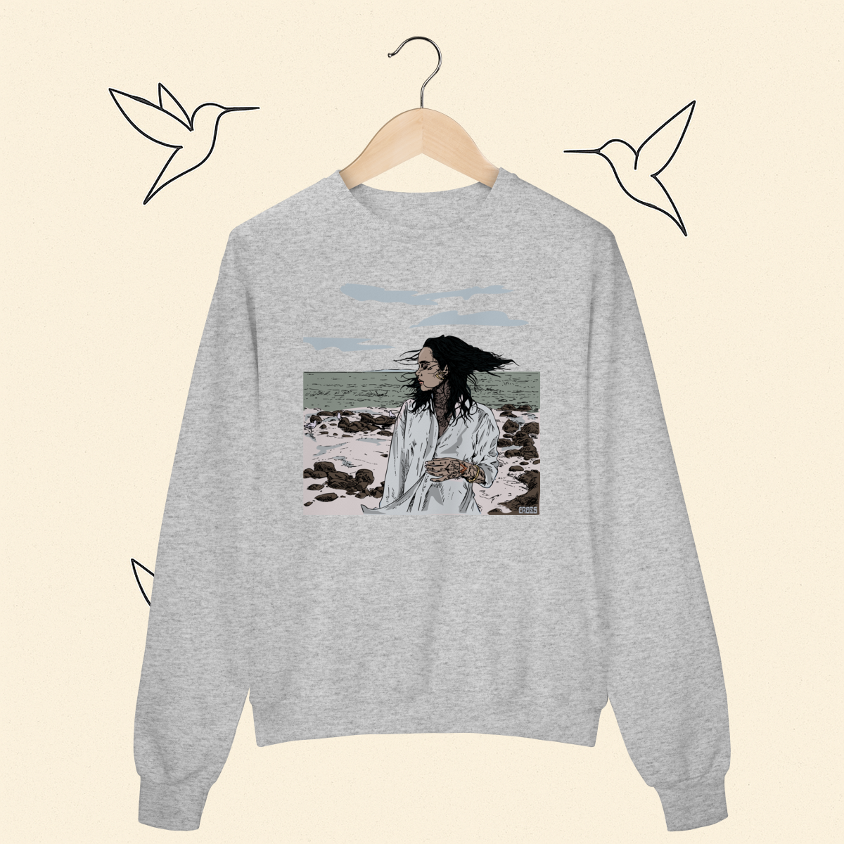 Moletom Kehlani Blue Water Road