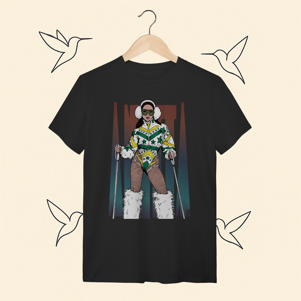 Camiseta Ensaios da Anitta 2025