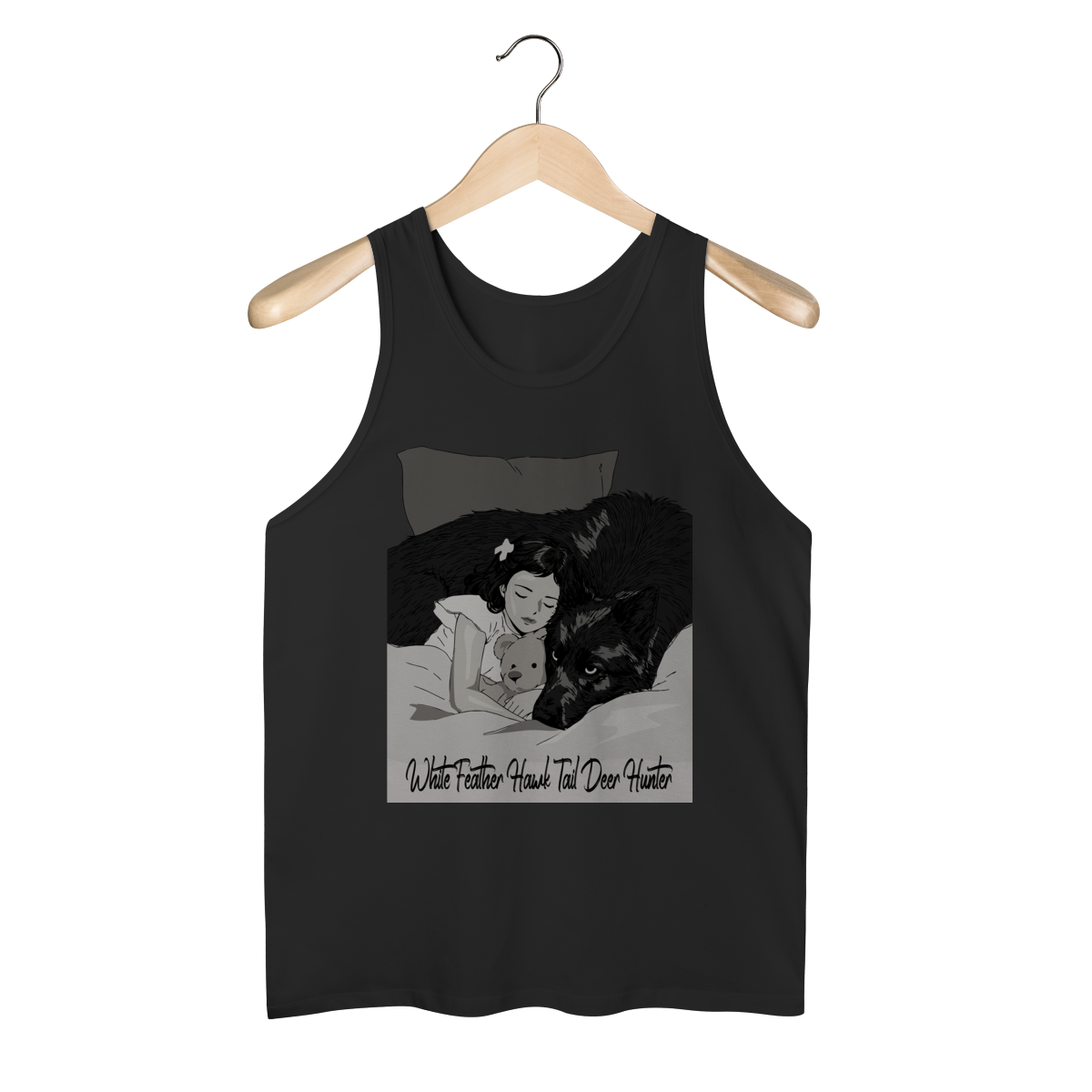 Regata Lana Del Rey White Feather Hawk Tail Deer Hunter