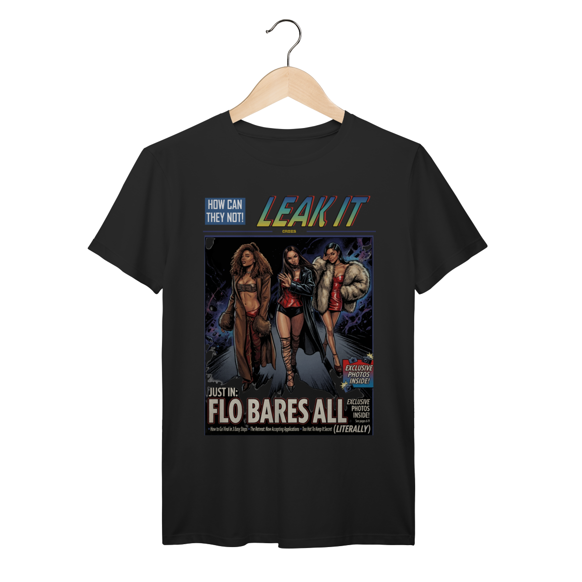 Camiseta Premium FLO Leak It