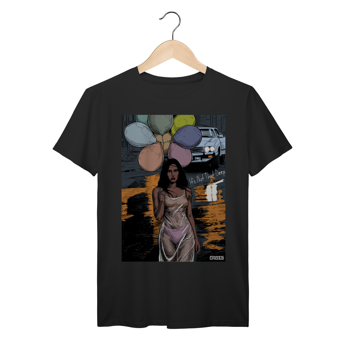 Camiseta Premium Demi Lovato Its Not That Deep Deluxe