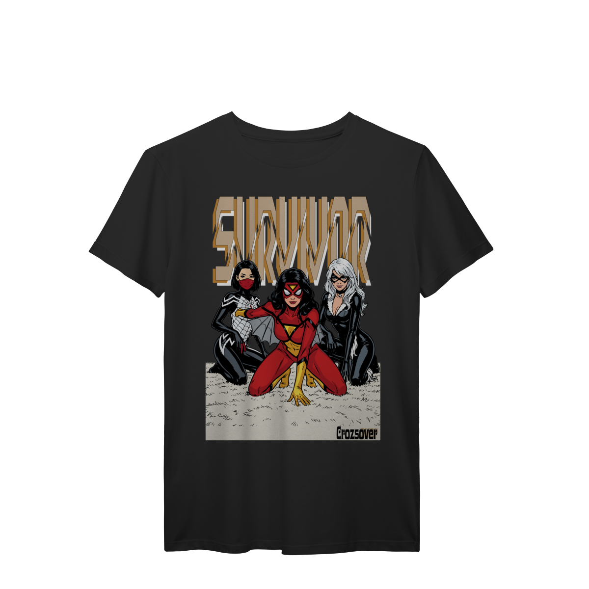 Camiseta Premium Survivor Spiderverso