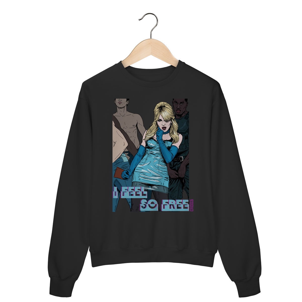 Moletom Madonna I Feel So Free