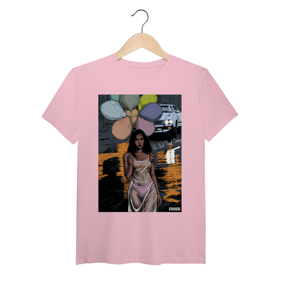 Camiseta Pima Demi Lovato Its Not That Deep Deluxe