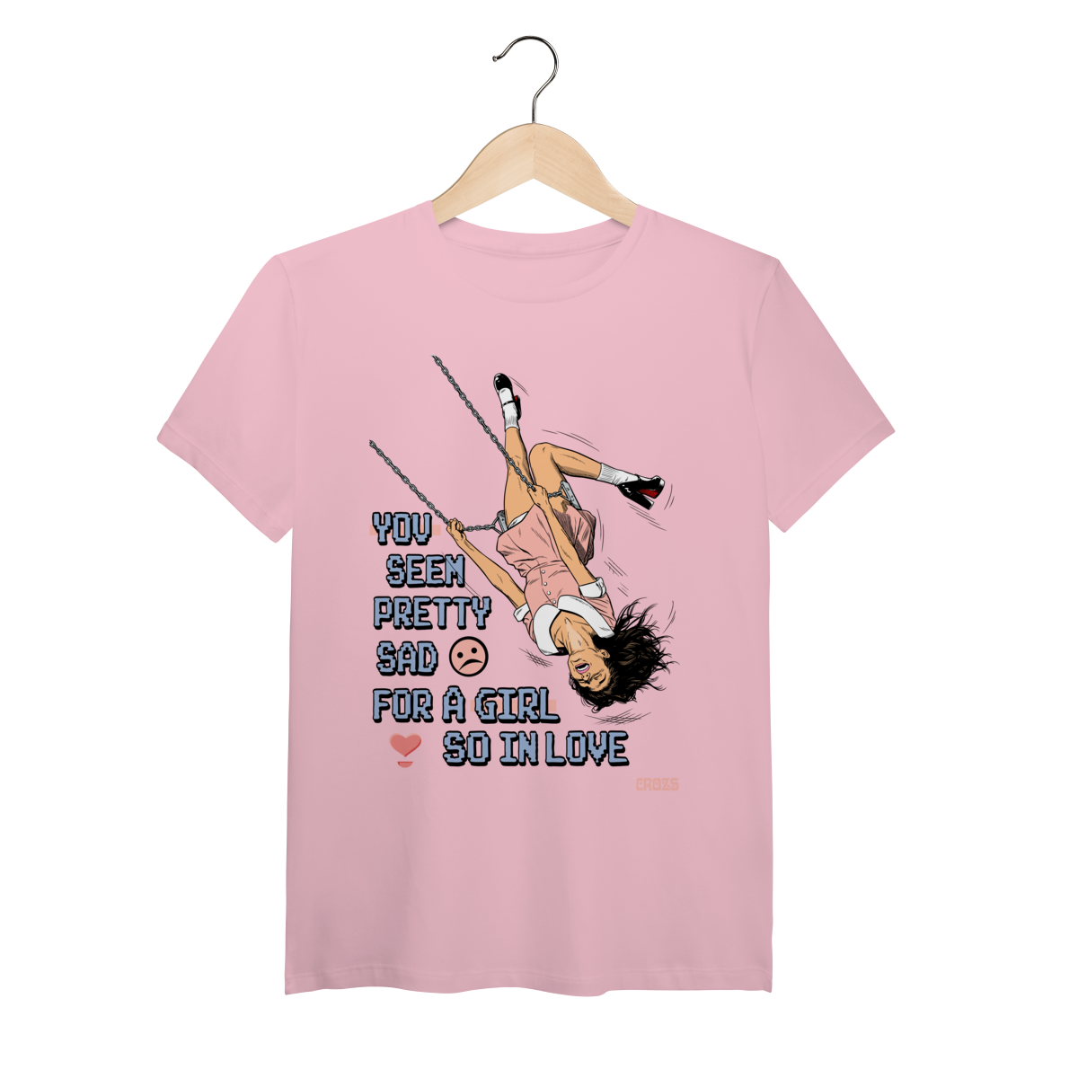 Camiseta Pima Olivia Rodrigo You Seem Pretty Sad For a Girl So in Love