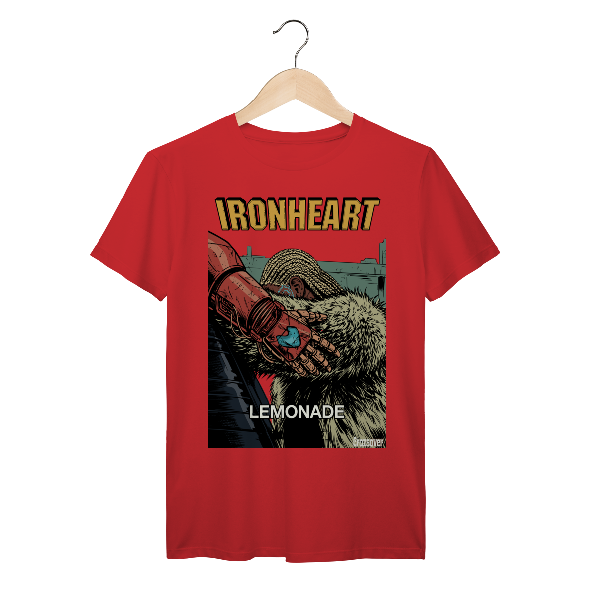 Camiseta Premium Coração de Ferro X Lemonade