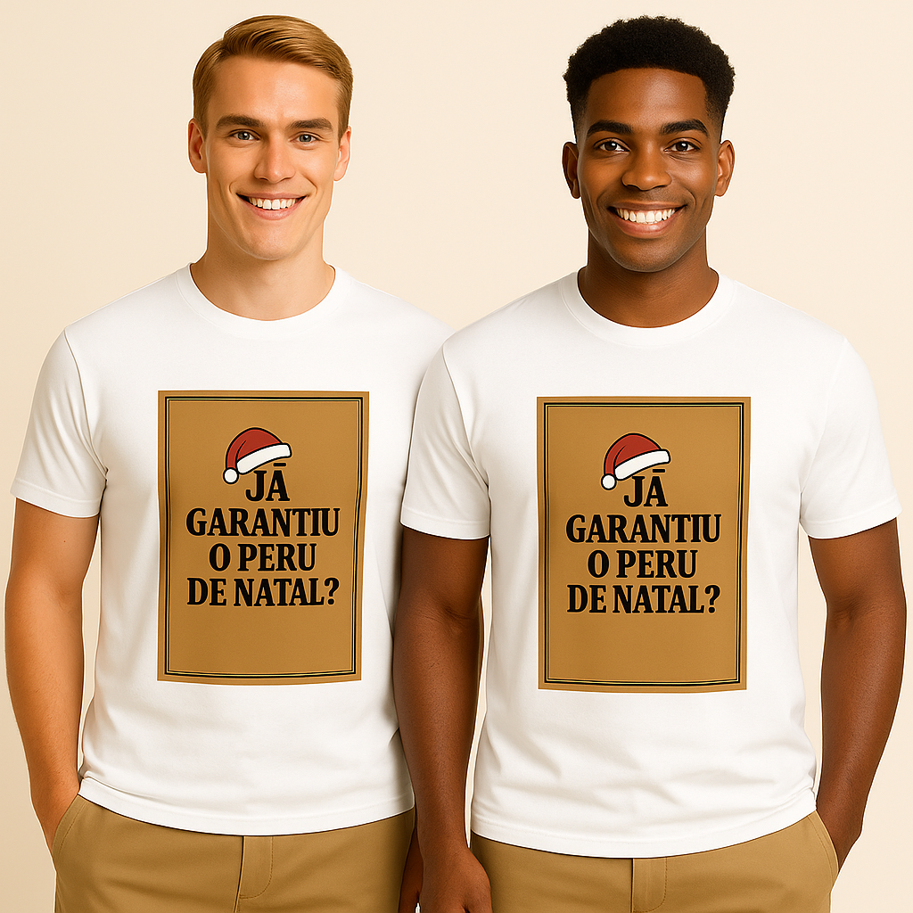 Nome do produto  Camiseta de natal