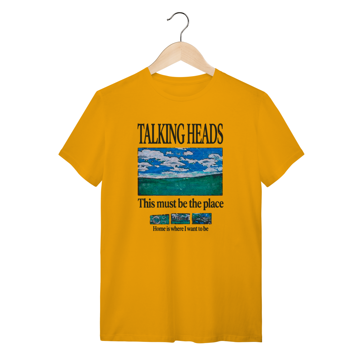 Camiseta Talking Heads This Must Be The Place 100% Algodão 