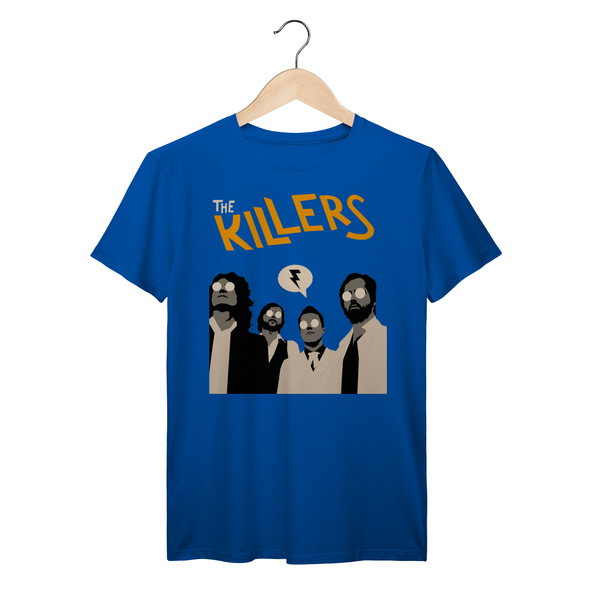 Camiseta The Killers Vintage Indie Rock Retrô Algodão Prime