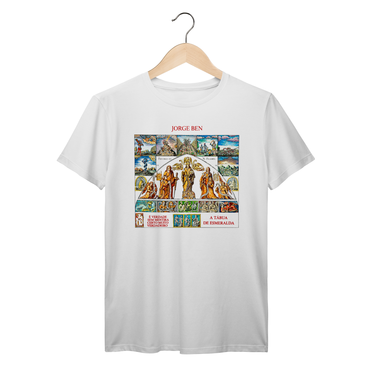 Camiseta Jorge Ben Tabua Algodão Prime 