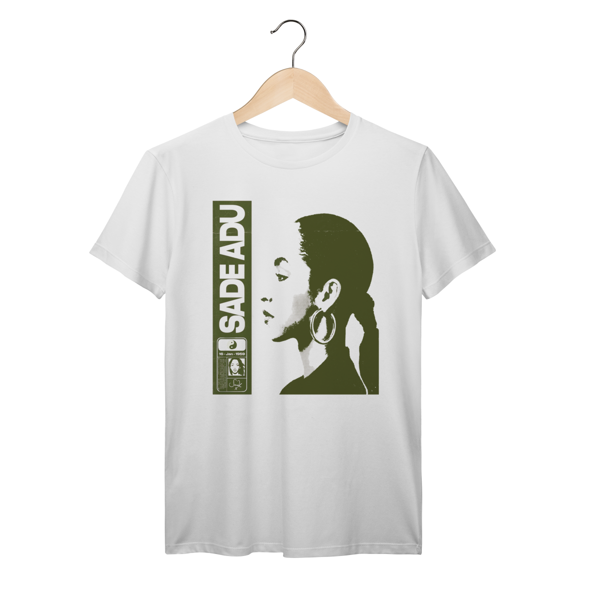 Camiseta Sade Adu Vintage Soul Jazz R&B Algodão Prime