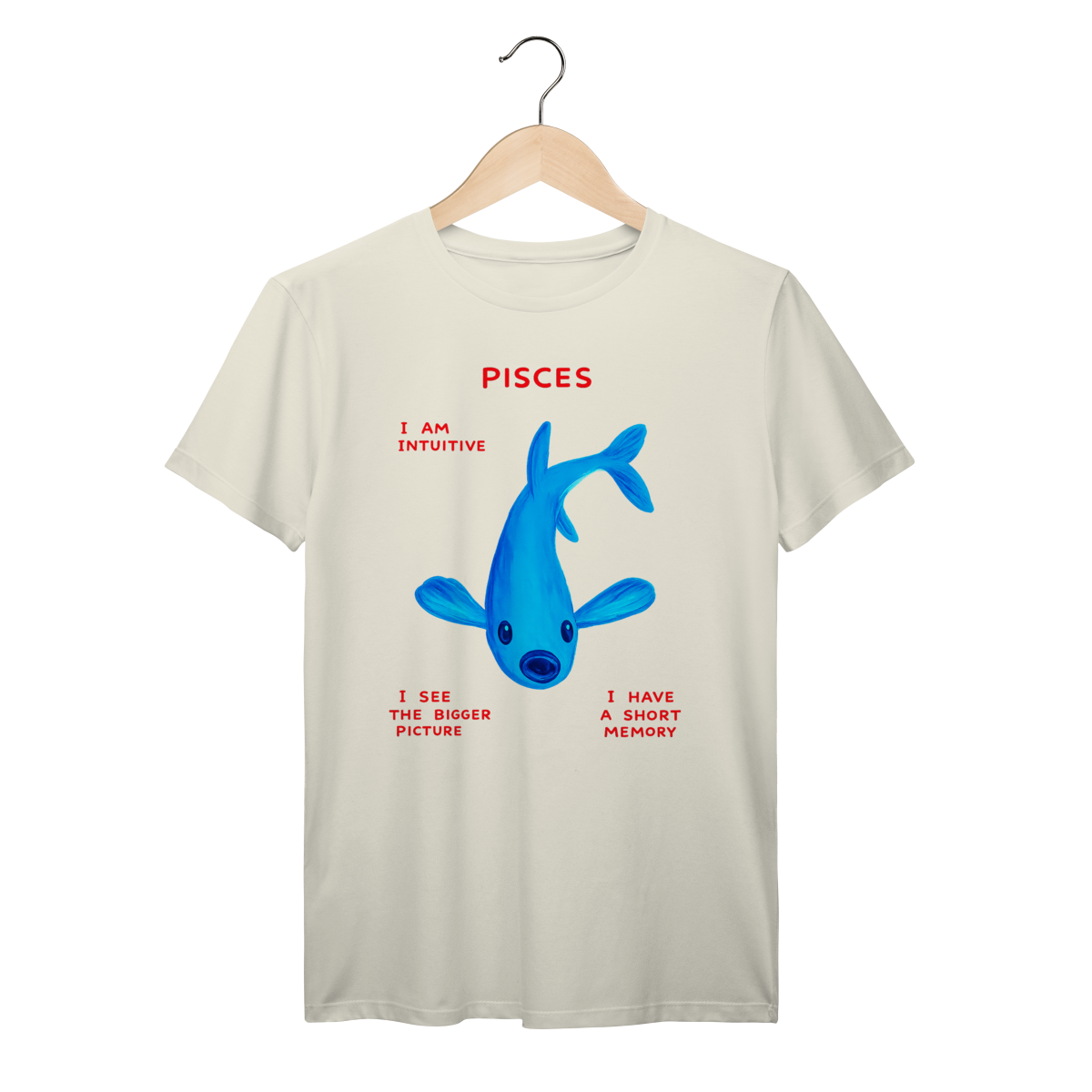 Camiseta John Pisces Estética Vintage Algodão Prime