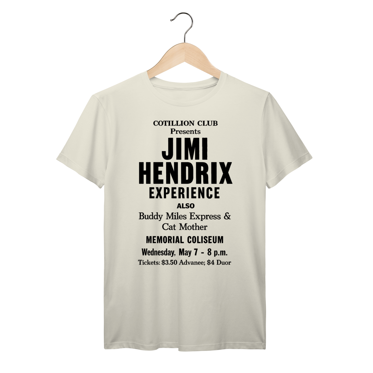 Camiseta Jimi Hendrix Experience Rock Clássico Retrô Algodão Prime