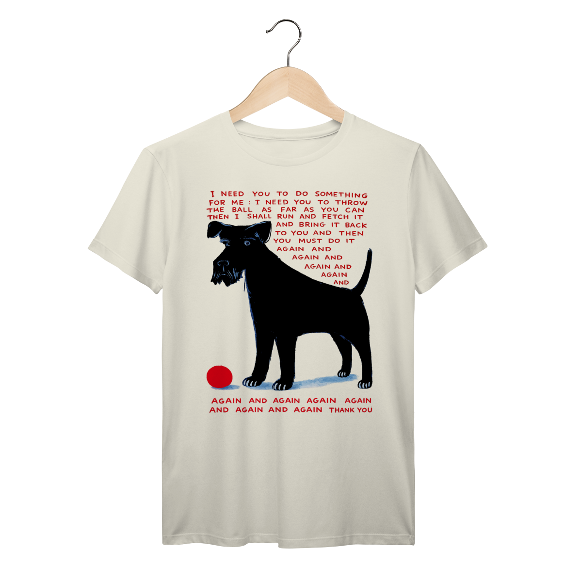 Camiseta John Indie Dog Art Vintage 100% Algodão Prime