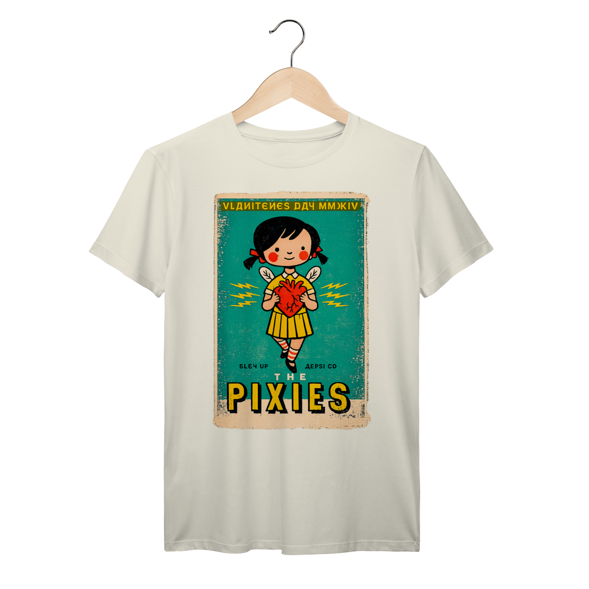 Camiseta The Pixies Poster Vintage Rock Alternativo Algodão Prime